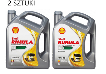 Olej Shell Rimula - R4 L 15W-40  5L x 2 SZTUKI